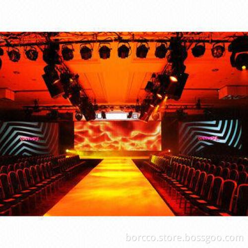 Transparent Indoor LED Curtain Screen with Plug-and-Play Function Technology for Wiring